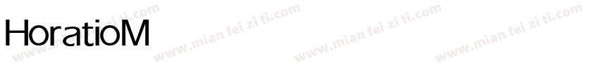 Horatio Medium字体转换